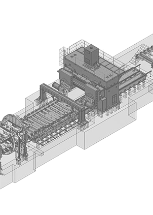 3D drawing for horizontal scalper