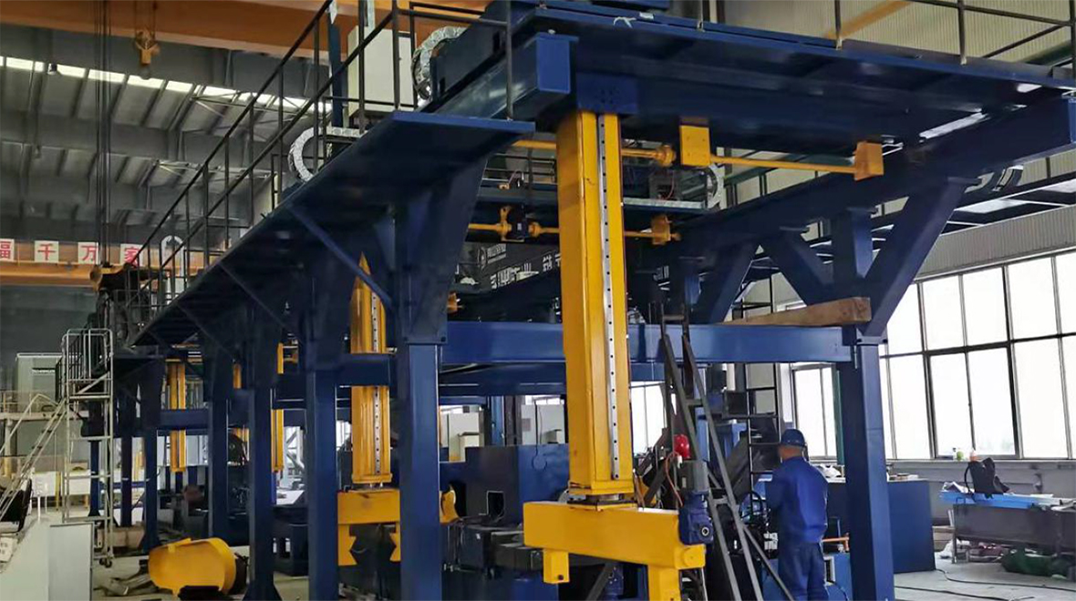 Aluminum Billet peeling & Boring Line in Nanshan Aluminum