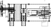 General Layout Drawing of the Billet Peeling and Boring Machine